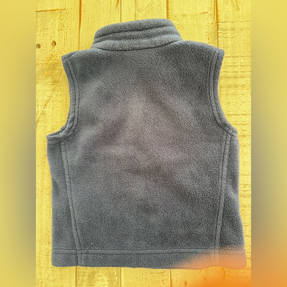 Columbia Kids' Blue Fleece Vest - Picture 3 of 5